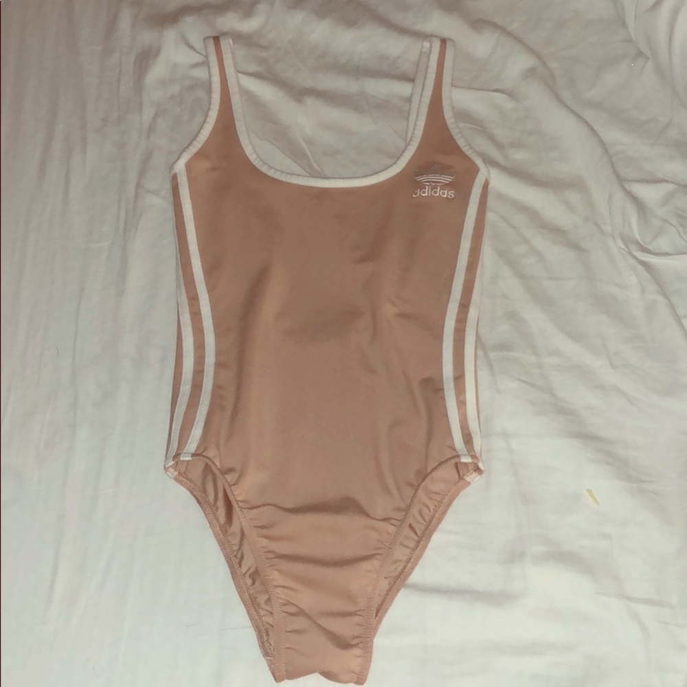 Cute Adidas bodysuit - Nude